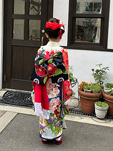 2025年七五三着付けのお客さま
