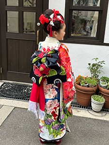 2025年七五三着付けのお客さま