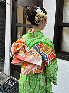2025年七五三着付けのお客さま